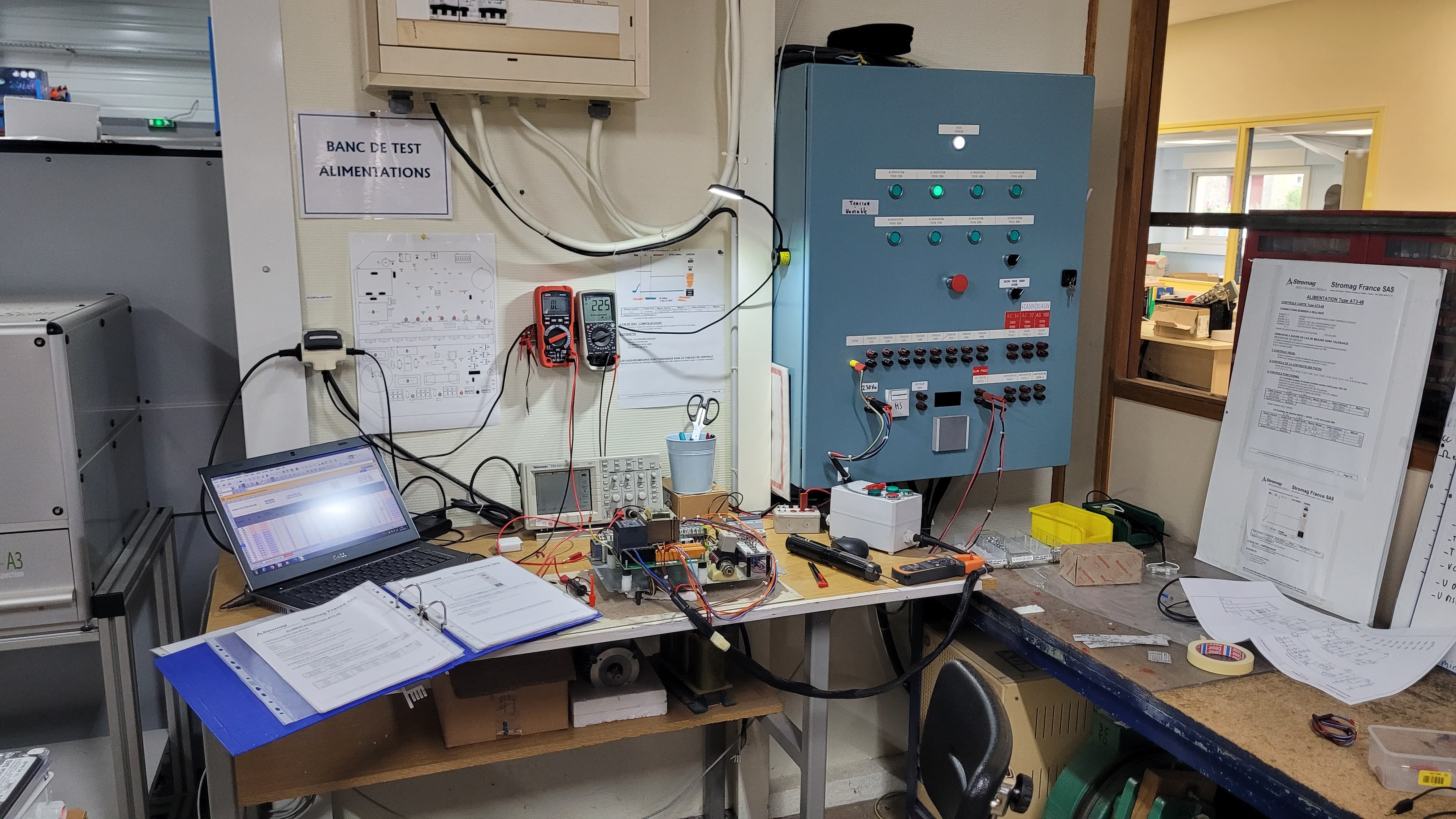 Contrôle qualité électronique